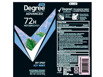 Degree Icy Mint Dry Spray Ap Deo (Degree Icy Mint Dry Spray Ap Deo)